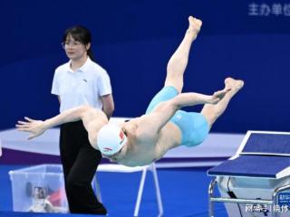 游泳冠军赛：覃海洋50蛙夺金+世锦赛资格，孙佳俊也打开27秒