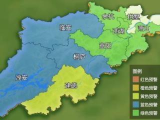 杭州发布预警！多地居民请减少外出