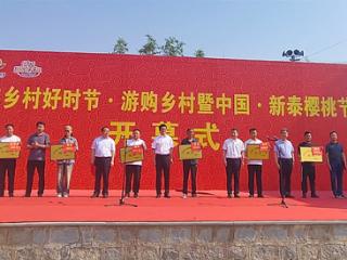 小樱桃映红乡村致富路 2025中国·新泰樱桃节精彩启幕