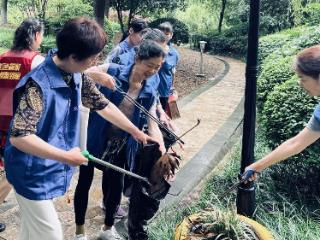 星辰南社区开展“垃圾不落地，苏州更美丽”宣传
