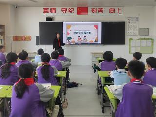 莒南县第二小学开展全国学生营养日主题活动
