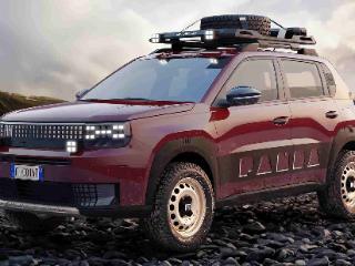 或采用双电机混动系统 菲亚特熊猫4x4概念车官图发布
