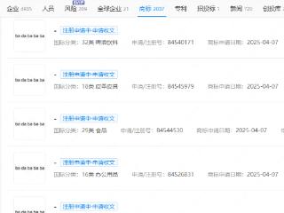 麦当劳申请注册badabababa商标