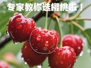 @爱吃樱桃的你 专家教你选樱桃啦
