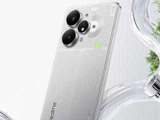 真我Neo7 Turbo透明灰真机首曝：透明背壳 1:1还原内部结构