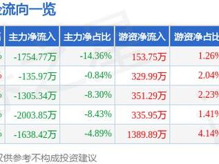 赛维时代（301381）5月21日主力资金净卖出1754.77万元