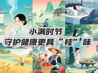 小满时节，守护健康更具 “桂” 味