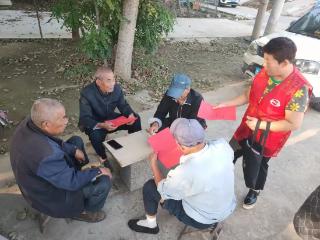 山口镇：入户宣传零距离 诚信理念入人心