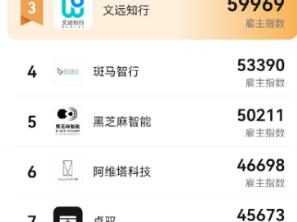 脉脉首推智驾雇主榜：小鹏汽车强势夺冠成焦点！