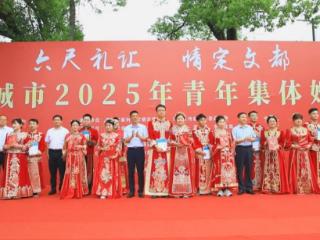 桐城：15对新人共襄集体婚礼 婚事新办传播文明新风