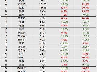 德国4月车市销量： 大众、奔驰、特斯拉下滑 比亚迪紧追MG荣威