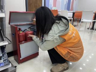 东红庙社区开展消防安全专项检查