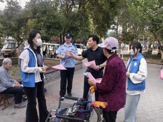 吴泰闸社区开展运河大集暨“织密反诈安全网”宣传活动