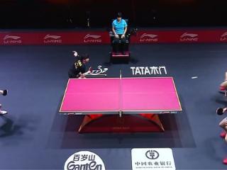 王楚钦孙颖莎3-1逆转日本组合晋级四强！每局只赢2分，默契制胜！