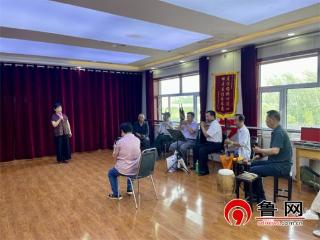 【文化社区建设】德州天衢新区宋官屯街道刘集社区开展“品味传统戏曲 感受梆韵魅力”戏曲公益课堂活动
