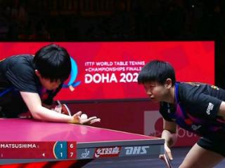 让一追三！多哈世乒赛王楚钦孙颖莎3-1松岛辉空张本美和晋级四强