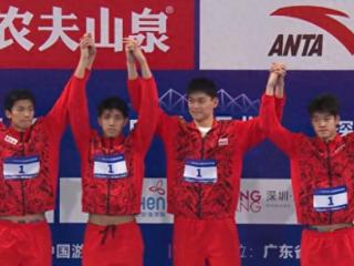 潘展乐、汪顺、孙杨三位奥运冠军携手夺金！