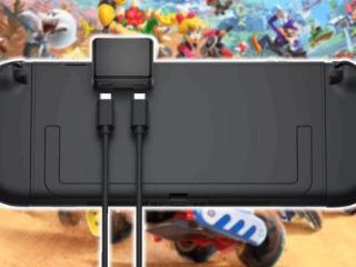 Switch2黑科技：同时充电连手柄和摄像的分线器