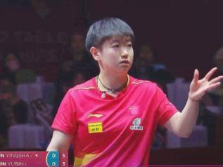 国乒8胜2负！男双无缘奖牌，孙颖莎苦战险胜，王楚钦连扳4局逆转