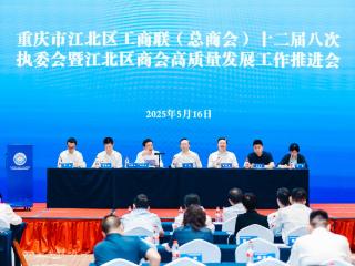江北区工商联（总商会）十二届八次执委会暨江北区商会高质量发展工作推进会成功召开