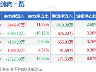 鼎捷数智（300378）5月22日主力资金净买入3446.47万元