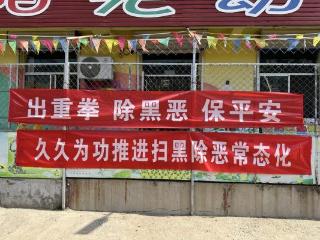 重拳出击扫黑恶 共建平安暖民心——济南市莱芜区张家洼街道开展扫黑除恶宣传活动