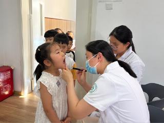 临沂市兰山区兰山街道中心幼儿园（祥和园）开展免费幼儿健康体检