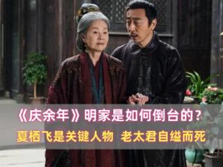 《庆余年》明家是如何倒台的？夏栖飞是关键人物，老太君自缢而死