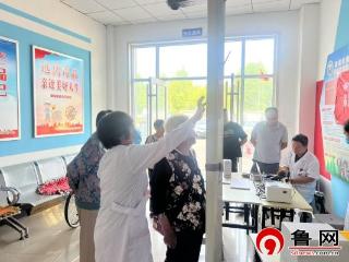 德州天衢新区宋官屯街道李相庄社区：开展“银龄健康 保驾护航”老年居民体检活动