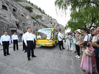 壹视界·在龙门石窟，总书记回忆起一段往事