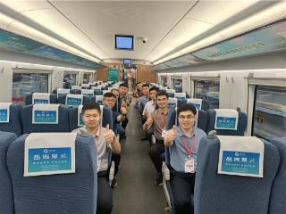 岳西翠兰第三次冠名高铁首发仪式在合肥南站举行