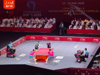 王楚钦/孙颖莎闯入多哈世乒赛混双决赛