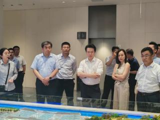 广东泰一高新技术发展有限公司到济宁太白湖新区考察交流、洽谈合作