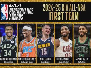 NBA公布最佳阵容！哈登绝杀申京进三阵！詹姆斯和库里入选二阵