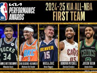 NBA最佳阵出炉！4人全票一阵，詹库领衔二阵，哈登压哨入选三阵