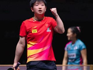 世乒赛:4人进单打4强，国乒3人日乒1人，日乒一姐出局 孙颖莎逆转