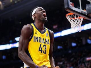 NBA季后赛：步行者逆转尼克斯总分2-0 西卡39分布伦森36+11丢绝平