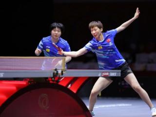 多哈世乒赛：国乒女双3-0率先晋级决赛，王曼昱再次击败张本美和