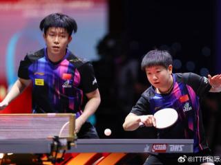 王楚钦孙颖莎3-1赢中日对决！夺世乒赛混双三连冠，为国乒拿首金