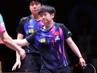 多哈世乒赛：王楚钦/孙颖莎3-1日本王牌混双，三连冠追平乒坛神迹
