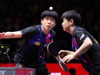世乒赛国乒斩获首金！莎头组合三连冠追平历史，产生两大不可思议