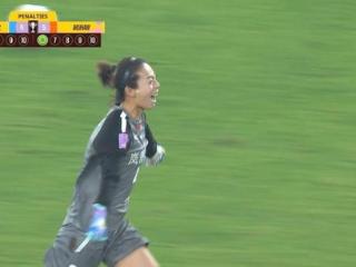 扑点狂魔！陈晨2战4扑点球，武汉女足夺冠功臣，这一刻太神奇