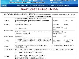 每年计划招生300人！贵州理工学院中外合作办学机构获教育部正式批准