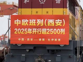 中欧班列（西安）今年以来开行超2500列，多条铁海联运线路连接山东