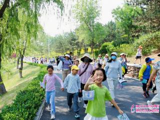 一步一成长，妇幼伴童行，潍坊市妇幼保健院庆六一健步行活动举办