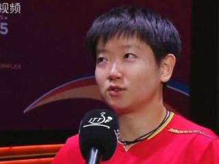 多哈世乒赛孙颖莎王曼昱之战，显示出顶尖运动员的心理素质