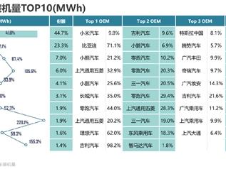 比亚迪弗迪电池外供占比突破10%：小米排第二