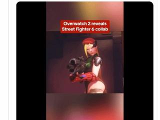 《OW》联动街霸美女如云！你觉得还缺了哪个角色？