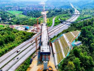 跨度达180米！国内在建高铁最大跨度系杆拱主体完工