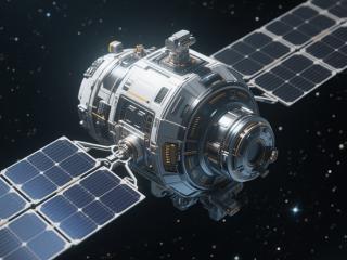 4层楼高 我国小卫星太阳翼立体存储系统建成投入使用